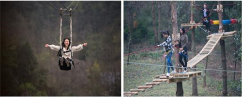 全國高空刺激項目最多的主題公園在重慶