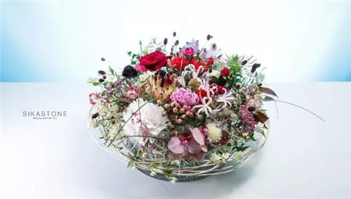 用色彩訴說花藝之美