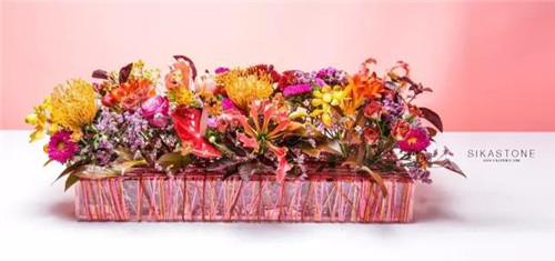 用色彩訴說花藝之美