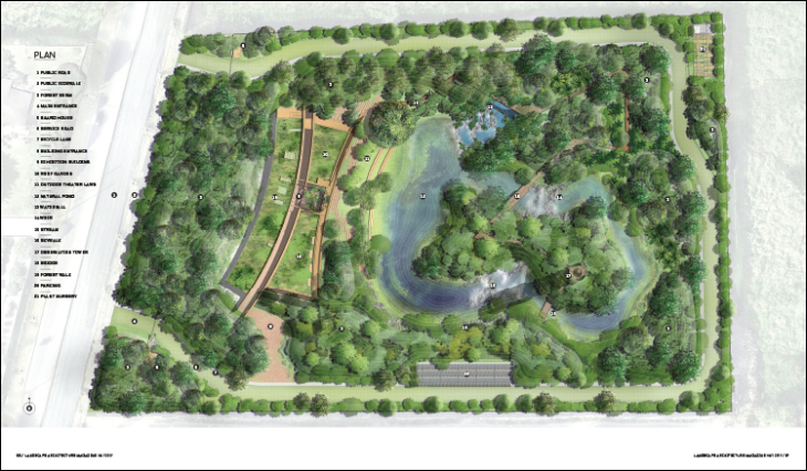 ASLA景觀設計榮譽獎項目——“城市森林”