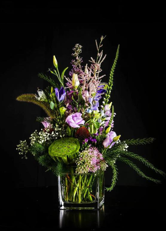 唯美的插花藝術(shù) 沉迷花色無法自拔