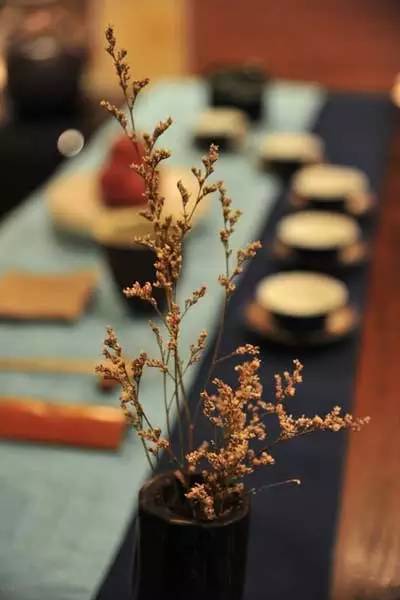 關于茶藝中用到的那些插花