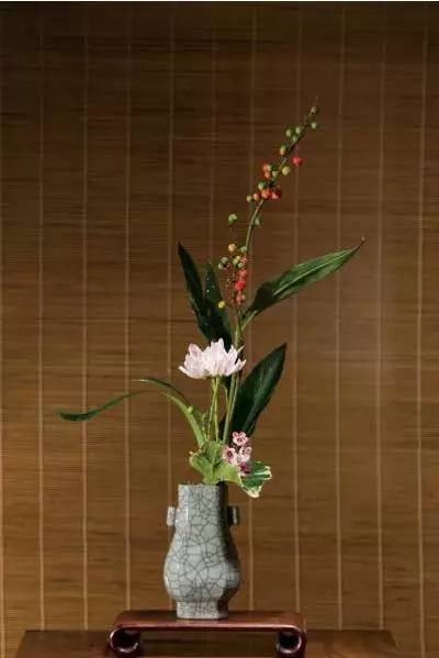 關于茶藝中用到的那些插花