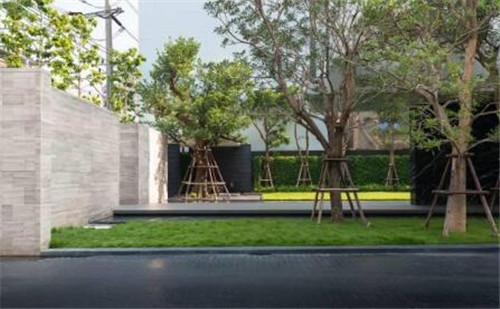 LAB設(shè)計(jì)事務(wù)所作品:HQ Thonglor住宅景觀