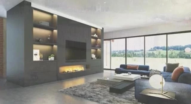 內部高十米 帶草坪屋頂和室內花園的別墅