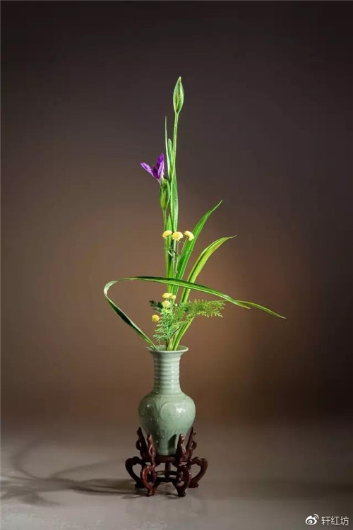 茶道，缺少插花不成雅致