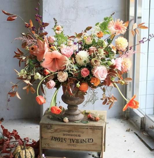 花藝設計中的色彩搭配技巧