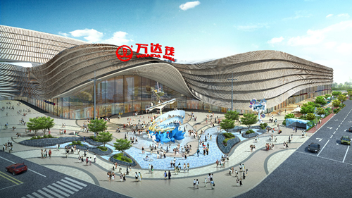 冰雪海上奇幻之旅——廣州萬達茂景觀設計