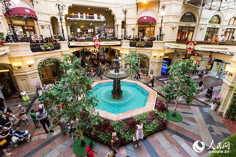 又是一年賞花時　莫斯科花卉節正在進行中