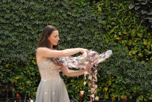 國內外花藝大師同臺獻藝 秦皇島舉辦國際插花藝術展