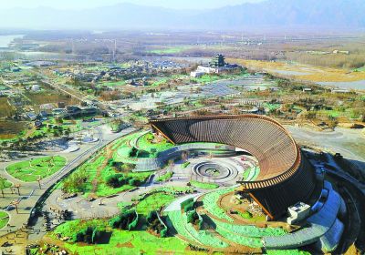 世園會(huì)中國(guó)館展廳竟然藏在梯田下