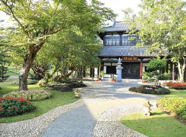 在小清新的泰國清邁，竟然藏著一處中式園林