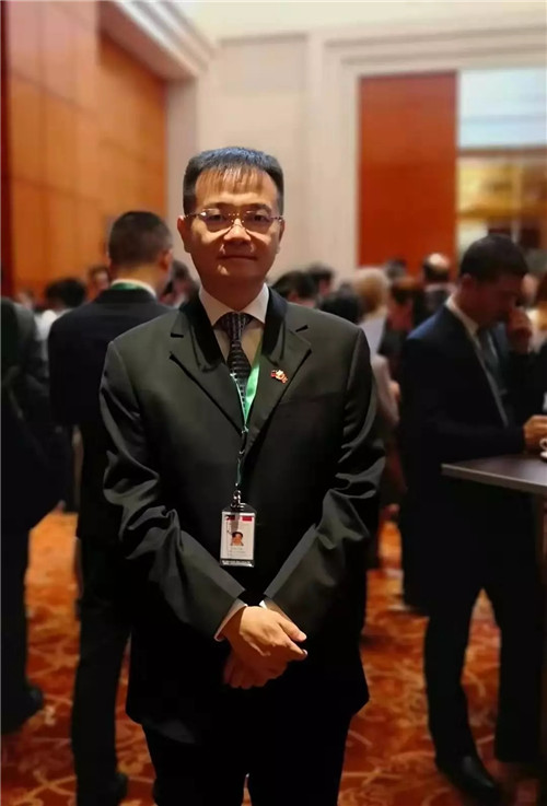 傳承景觀總經理戴曉應邀出席菲律賓總統羅德里戈·杜特爾特的獨家見面會