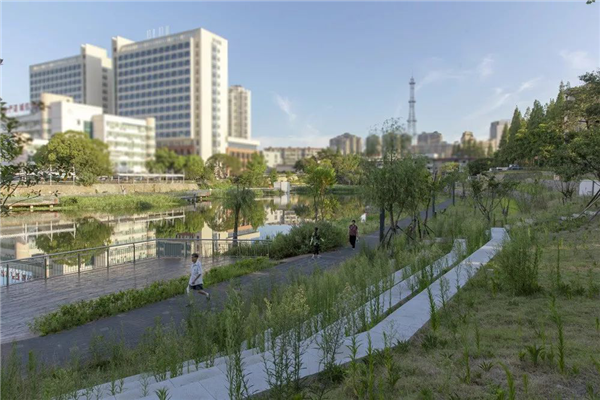 化腐朽為生機 | 一段老城區護城河遺跡的景觀與海綿化改造