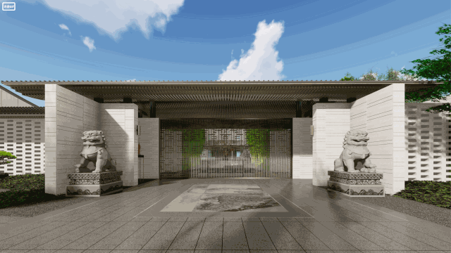 佛山弘陽(yáng)博愛湖一號(hào)展示區(qū)