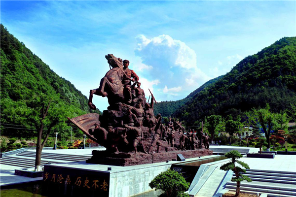 藍(lán)田縣葛牌鎮(zhèn)紅色小鎮(zhèn)景觀工程