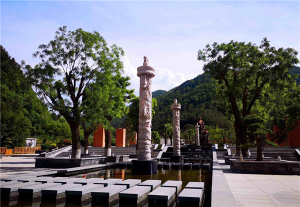 藍(lán)田縣葛牌鎮(zhèn)紅色小鎮(zhèn)景觀工程