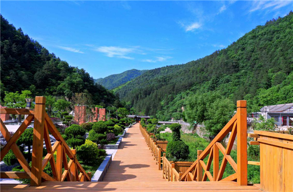 藍(lán)田縣葛牌鎮(zhèn)紅色小鎮(zhèn)景觀工程