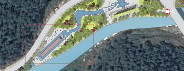 藍(lán)田縣葛牌鎮(zhèn)紅色小鎮(zhèn)景觀工程