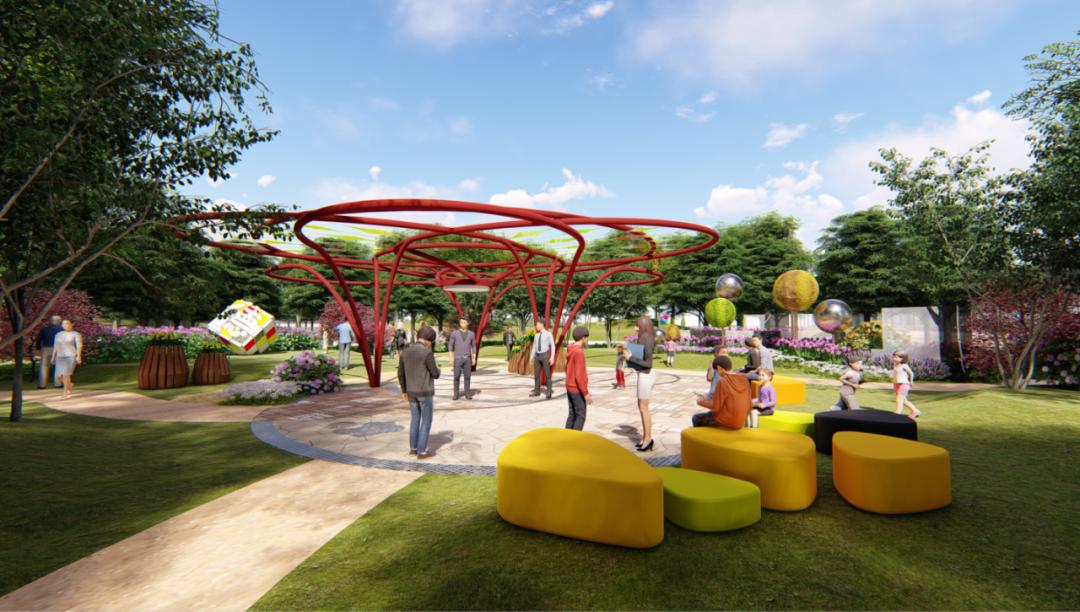 花博會建設進入沖刺階段，園區效果圖搶先看