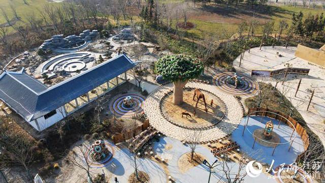 揚州世界園藝博覽會展園芳容呈現