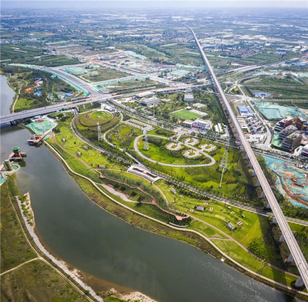 怡境景觀丨灃河濕地生態公園