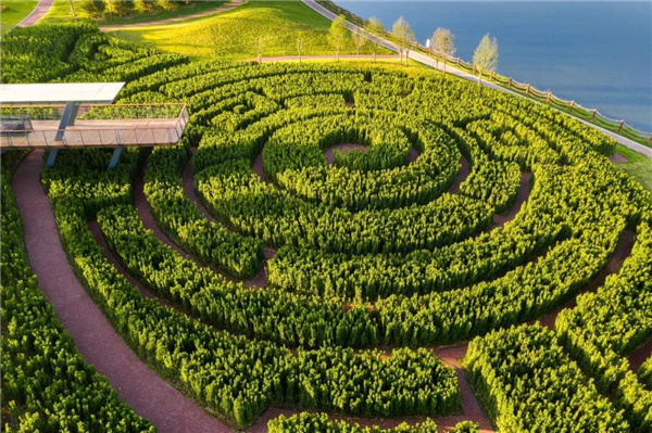 怡境景觀丨灃河濕地生態公園