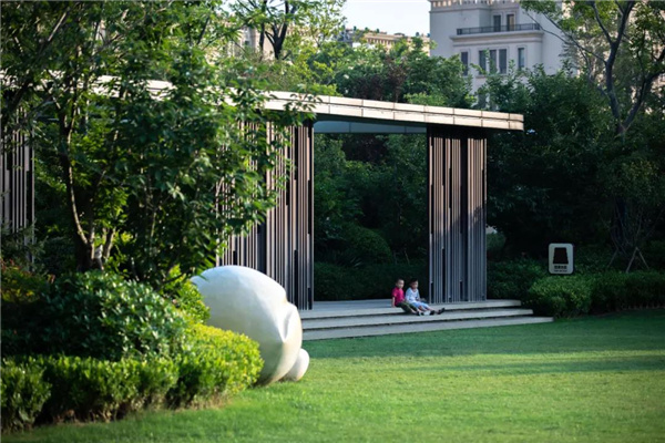 雅藍圖景觀丨白鷺金岸中央公園