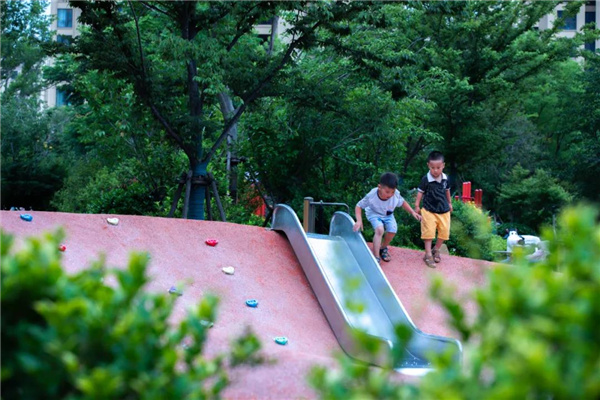 雅藍圖景觀丨白鷺金岸中央公園