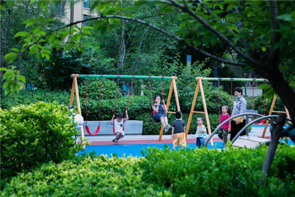 雅藍圖景觀丨白鷺金岸中央公園