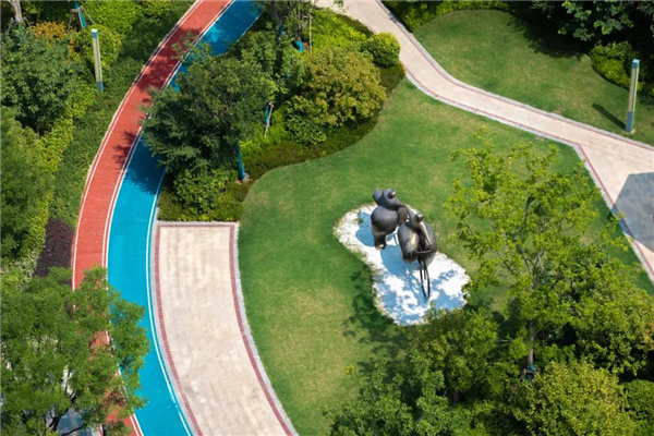 雅藍圖景觀丨白鷺金岸中央公園