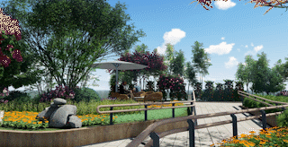 怡境設計丨重慶龍湖頤年公寓康復花園