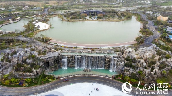 江蘇:生態留白迎蝶變 “世園”花開棗林灣