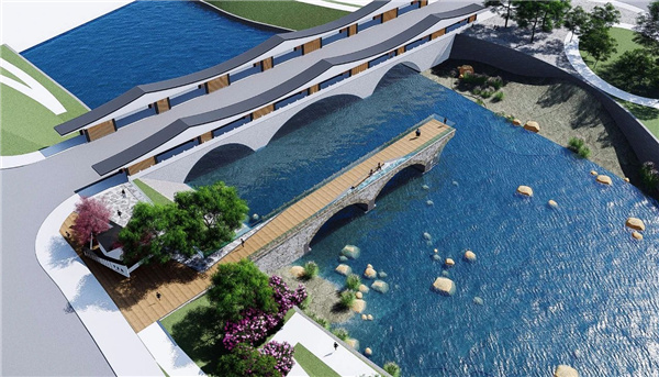 思樸設(shè)計丨黃山浦溪河青藍(lán)橋藝術(shù)營造