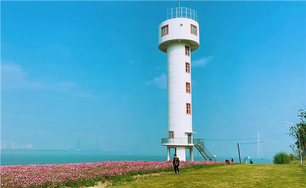 長江左右岸江灘觀光道路景觀