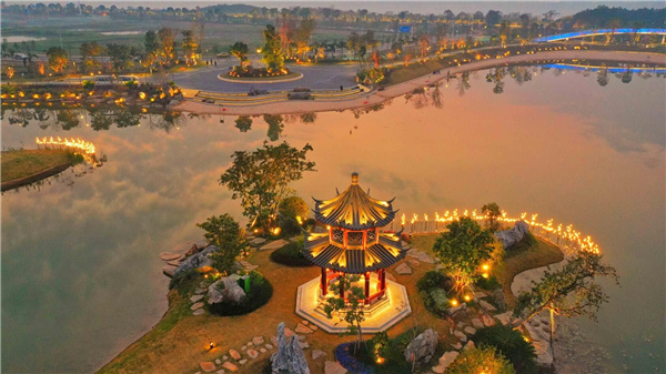 廣東江門市潮連島潮頭中央公園