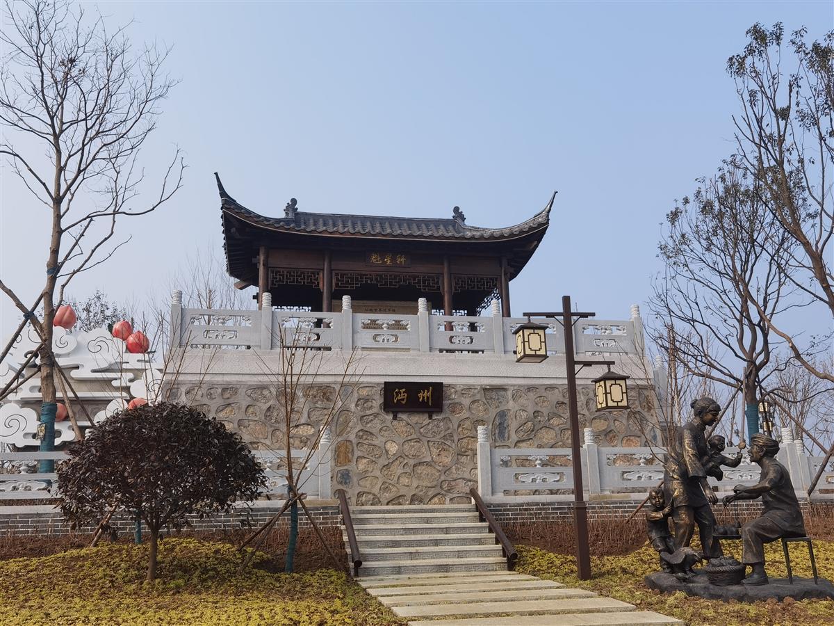 湖北省第三屆(荊門)園博會32個展園基本完工