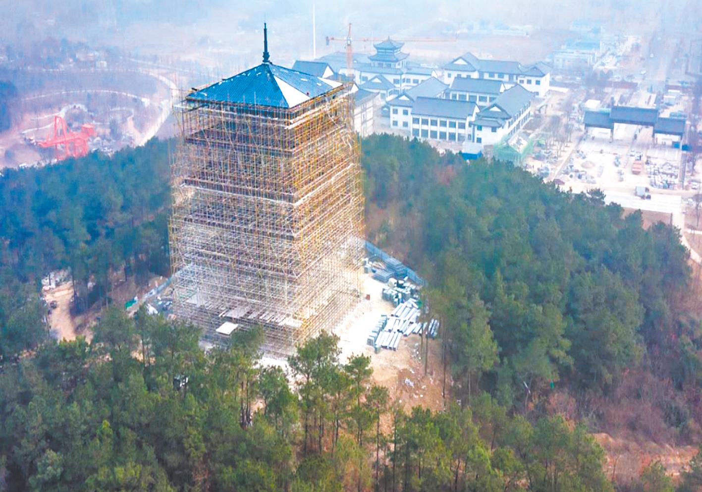 荊門園博園：基建大收尾 布展進行時