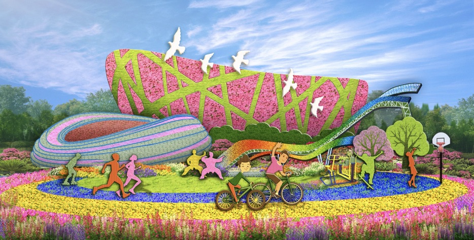 2022年天安門廣場擺花方案公布！效果圖搶先看