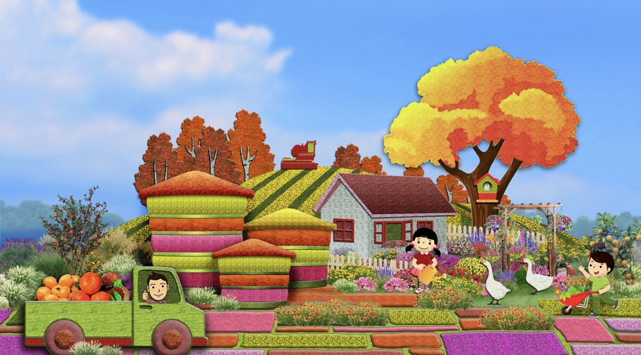 2022年天安門廣場擺花方案公布！效果圖搶先看