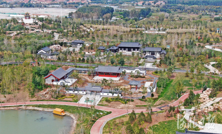 河北滄州:大運(yùn)河畔園林美景期待激情綻放