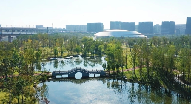 杭州亞運會電競館所在的公園即將開放