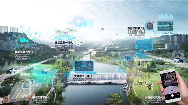 重慶市涪陵高新區淶灘河生態修復規劃設計