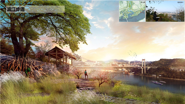 重慶市涪陵高新區淶灘河生態修復規劃設計
