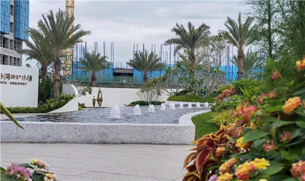 海南龍嶺清水灣IN+直播小鎮項目園林景觀設計