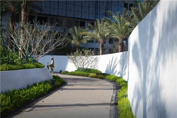 海南龍嶺清水灣IN+直播小鎮項目園林景觀設計