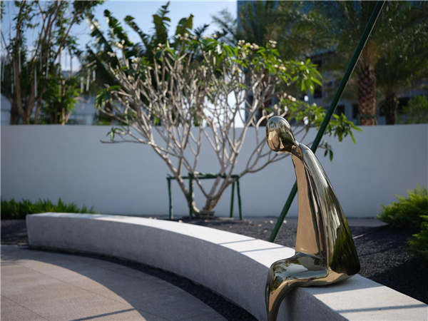 海南龍嶺清水灣IN+直播小鎮項目園林景觀設計