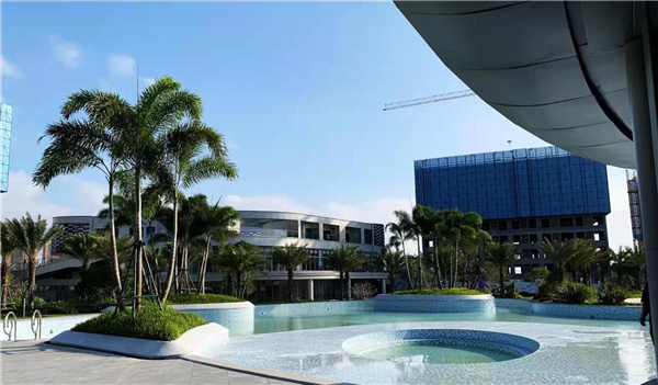 海南龍嶺清水灣IN+直播小鎮項目園林景觀設計