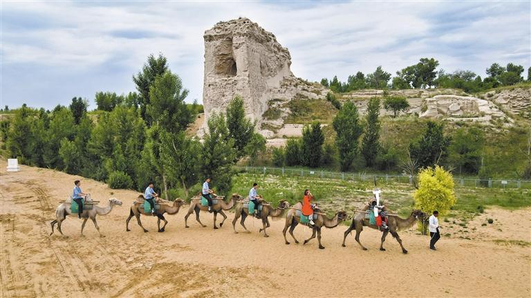 統萬城國家考古遺址公園開園