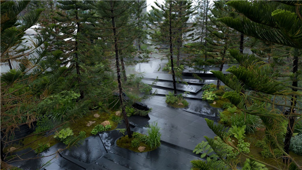 園冶杯參賽作品 | 麓湖W2悅溪樣板島